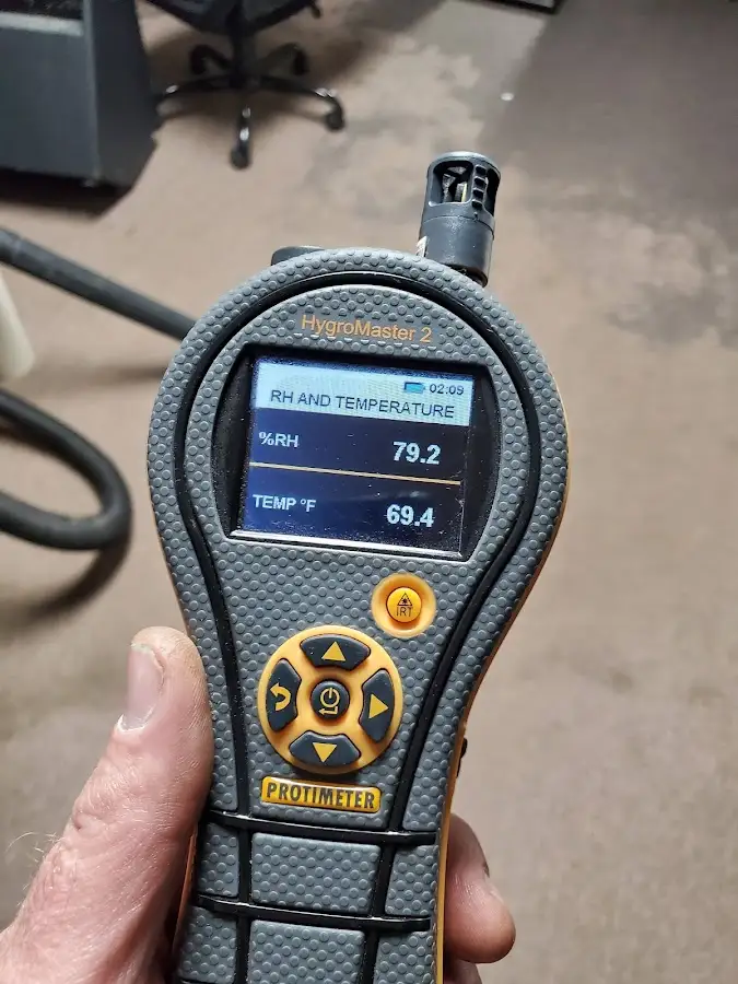 Moisture meter humidity assessment for Fire & Smoke Damage Restoration in Middleburg